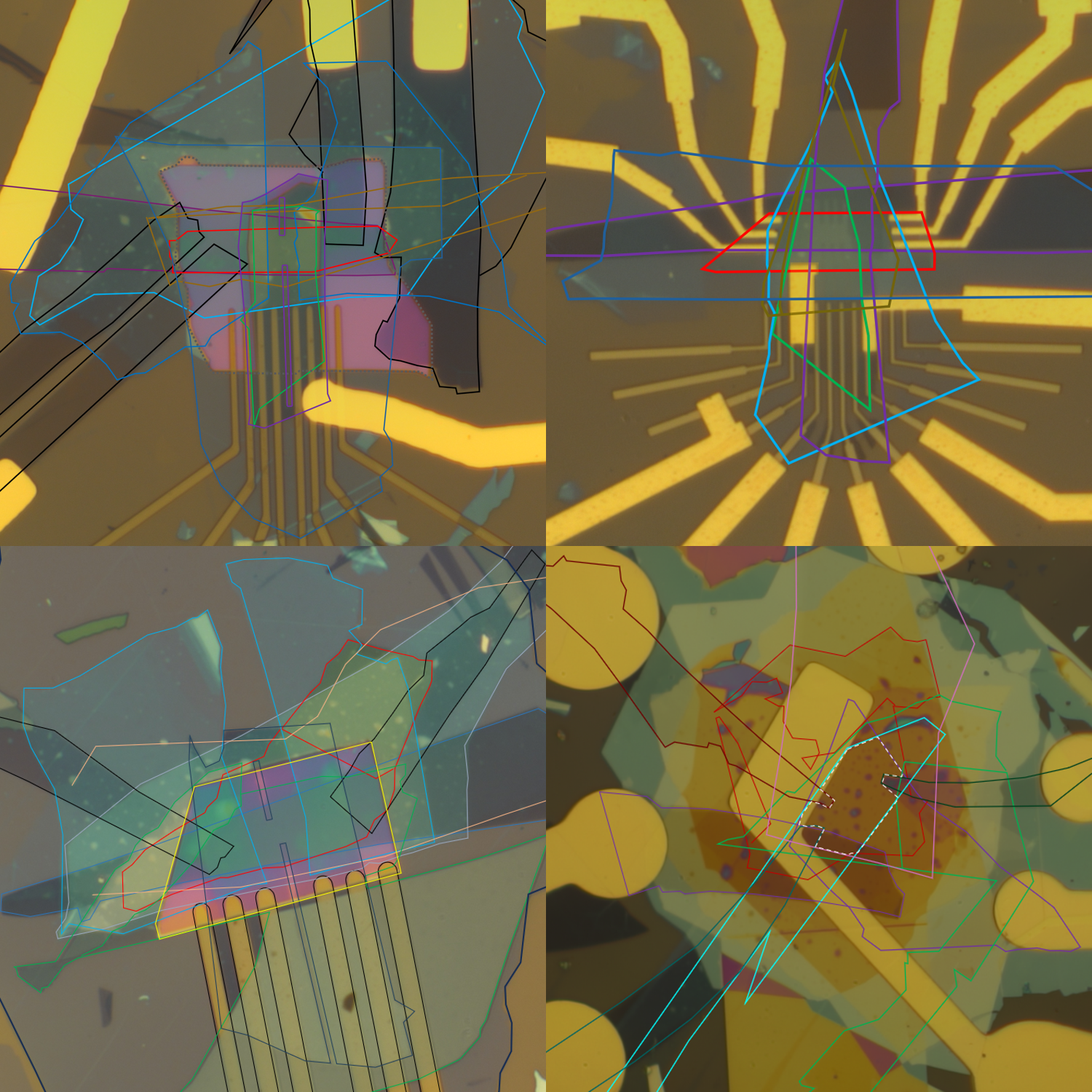 van der Waals electron-hole bilayer devices